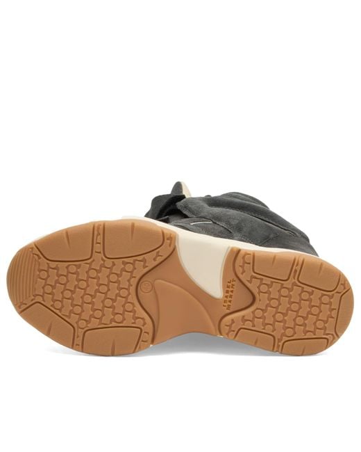 Isabel Marant Black Balskee High Top Sneakers