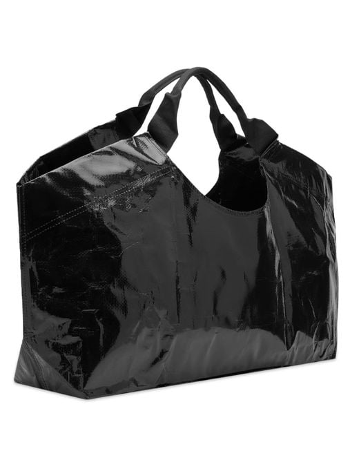 Anine Bing Black Drew Sport Tote Bag