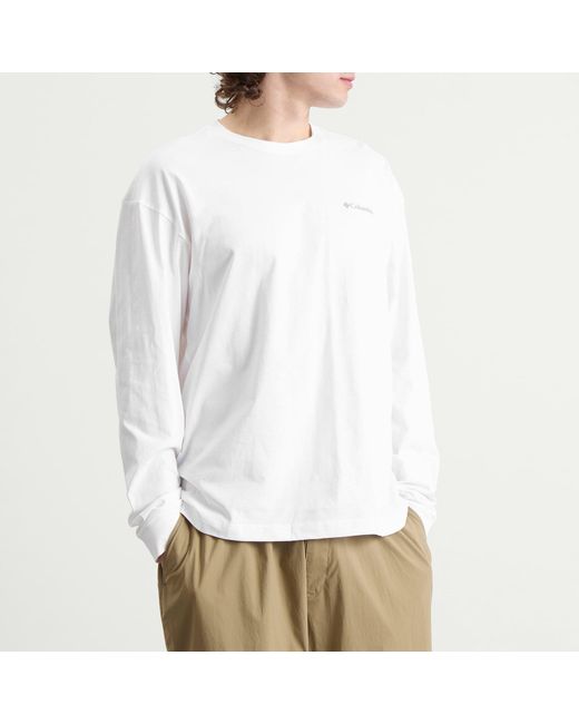 Columbia White Butte Long Sleeve Graphic T-Shirt for men