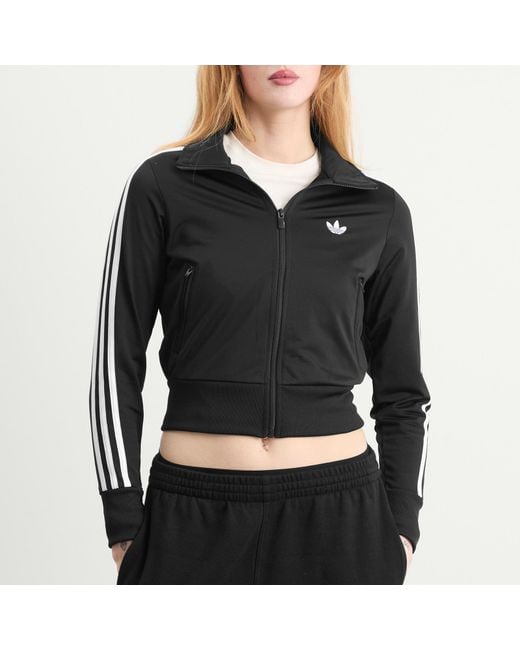 Adidas Black Classic Firebird Track Top