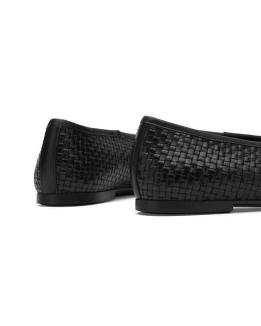 Vagabond Black Vagabond Aleya Braided Leather Ballet
