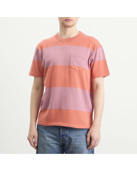 Levi's Pink Lvc 1960S Casuals T-Shirt for men