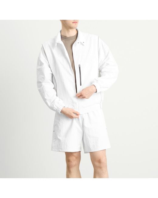 Adidas White Og La Wind Jacket for men
