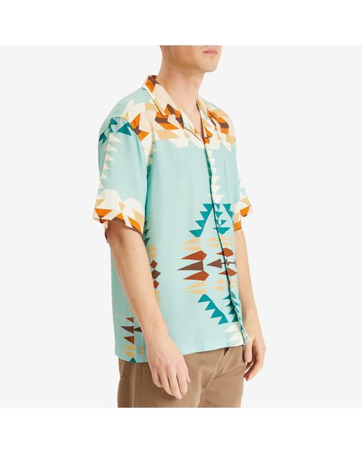Pendleton Blue Resort Shirt for men
