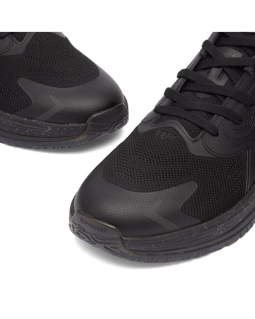 REPRESENT 247 Black Arc-2 Trainer for men