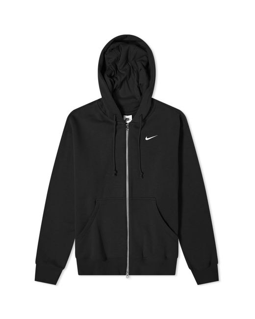 Nike Phoenix Fleece Full Zip Hoody in Black | Lyst UK