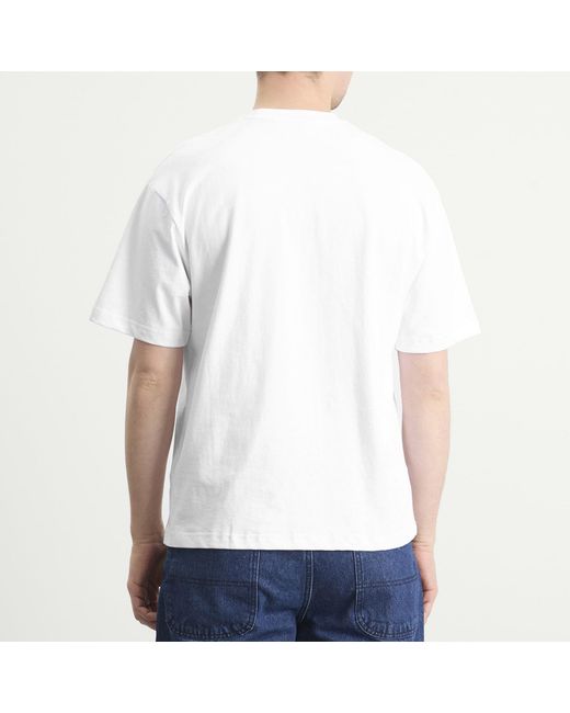 Butter Goods White Key Chain T-Shirt for men