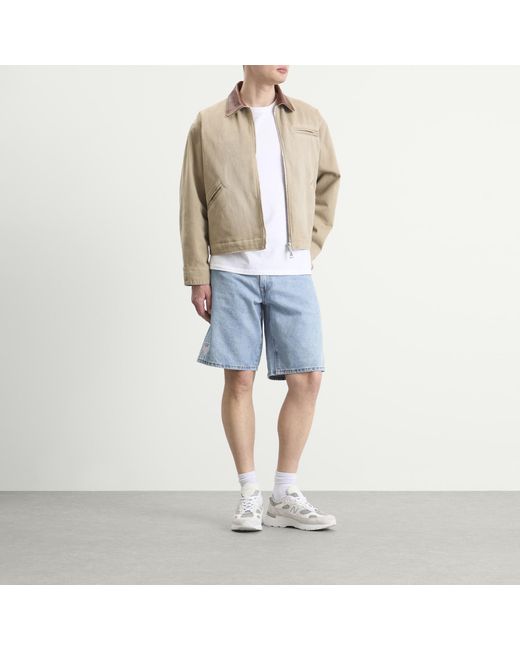 Levi's Blue Usa 478 Baggy Shorts for men
