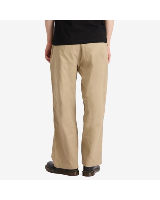 Butter Goods Natural Wide Leg Trousers for men