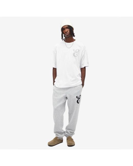 E by END. White Champion For T-Shirt for men