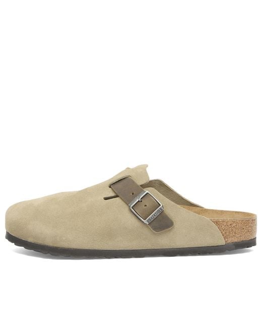 Birkenstock Brown Boston Clog for men