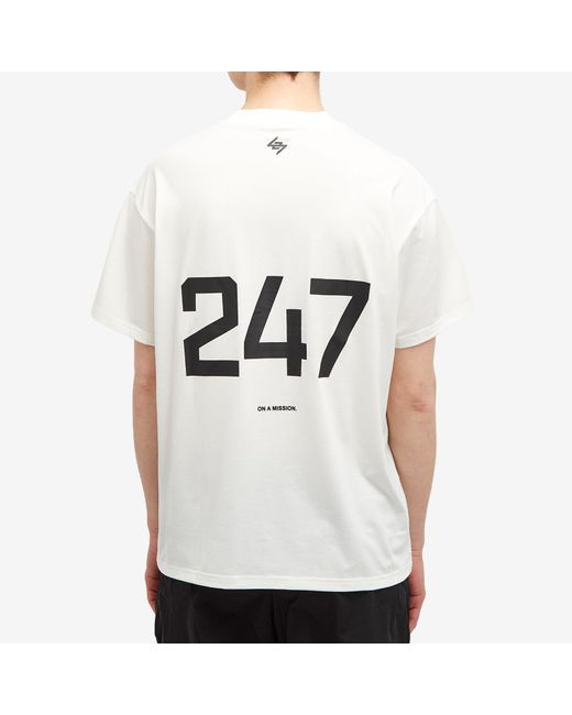 Represent White 247 Oversized T-Shirt for men