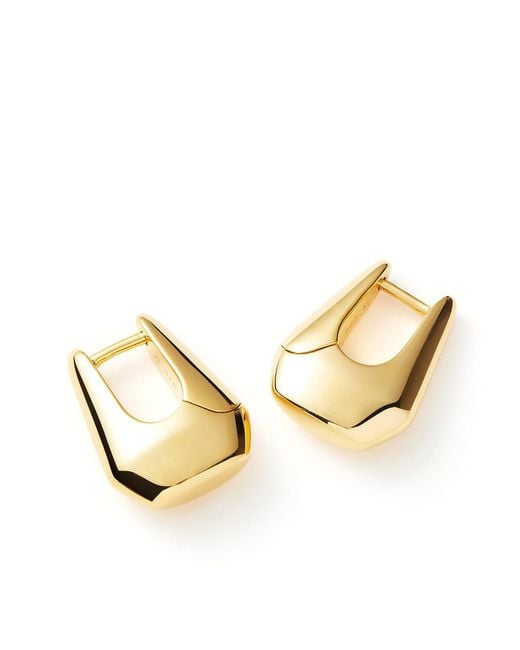 Missoma Metallic X Lucy Williams Arco Small Hoop Earrings