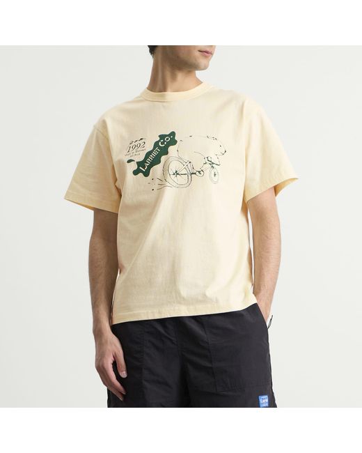 Larriet Natural Burrows T-Shirt for men