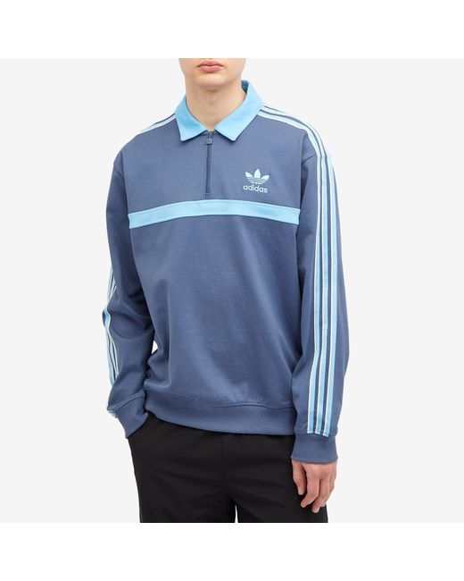 Adidas Blue Collar Sweatshirt for men