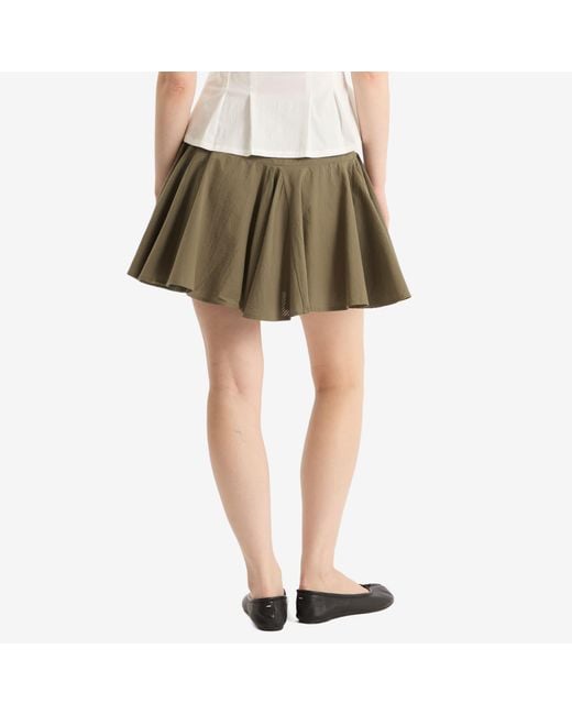 Peachy Den Brown Dylan Mini Skirt