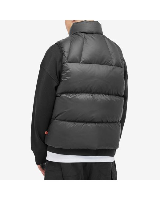 Uniform Bridge Black Ae Utility Duck Down Vest for men