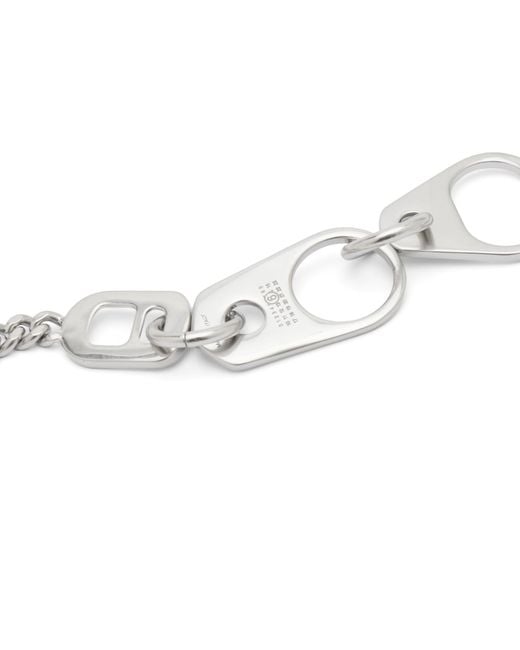 Maison Margiela Metallic Mm6 Bottle Top Bracelet for men