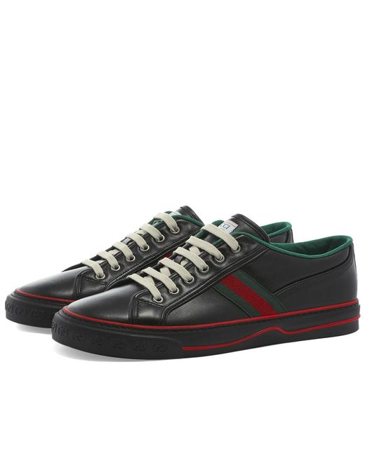 Gucci Leather Tennis 1977 Sneakers in Black for Men Lyst