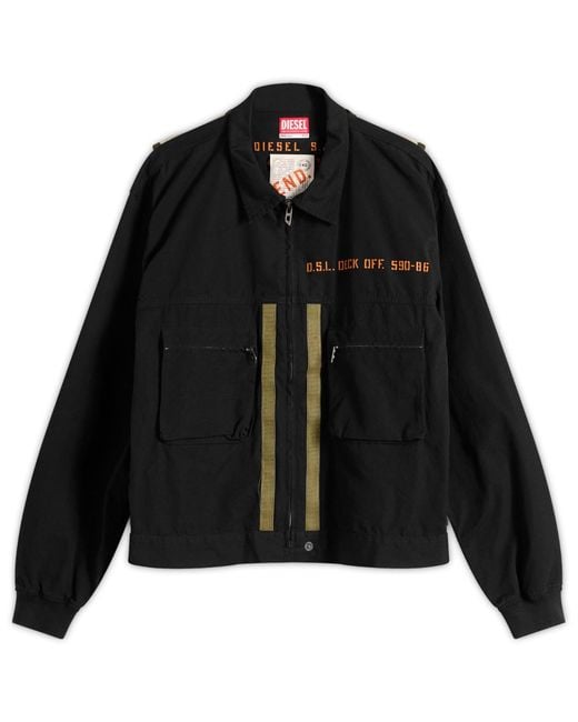 DIESEL Black End. X Interchangeable Jacket