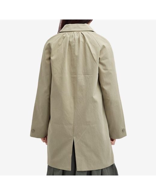 Peachy Den Green Cheri Mac Coat