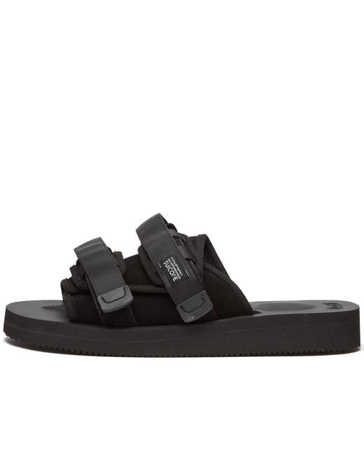 Suicoke Black Moto-VS Neoprene Sandals for men