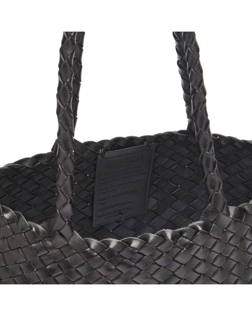 Dragon Diffusion Black Santa Croce Large Bag