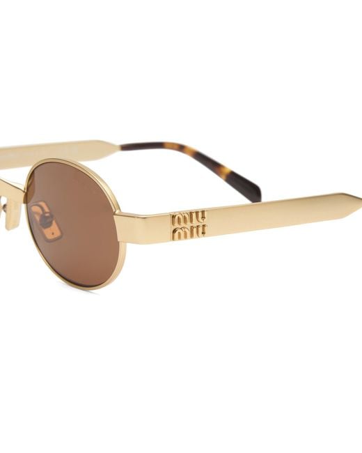 Miu Miu Brown B51S Sunglasses