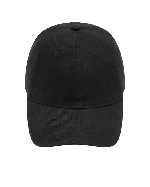 Acne Black Carliy Back Cap for men