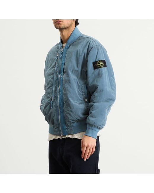 Stone Island Blue 4100038 Nylon Metal for men
