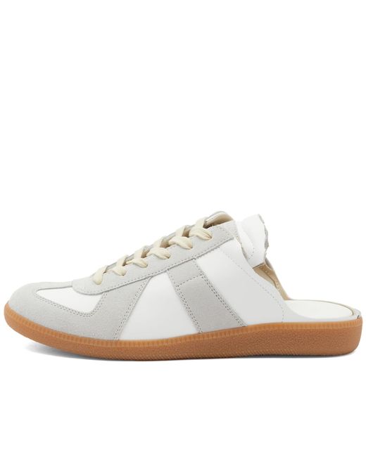 Maison Margiela White Replica Mule Sneakers for men