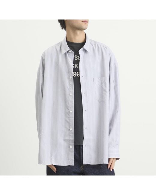 Acne Blue Stripe Shirt for men