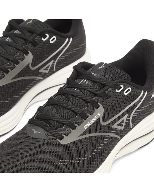 Mizuno Brown Running Wave Rider 29 Sneaker for men