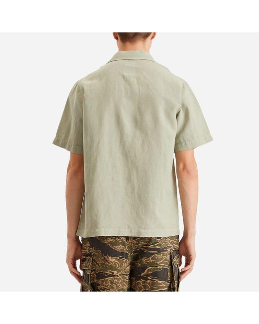 Maharishi Green Hemp Vacation Shirt for men