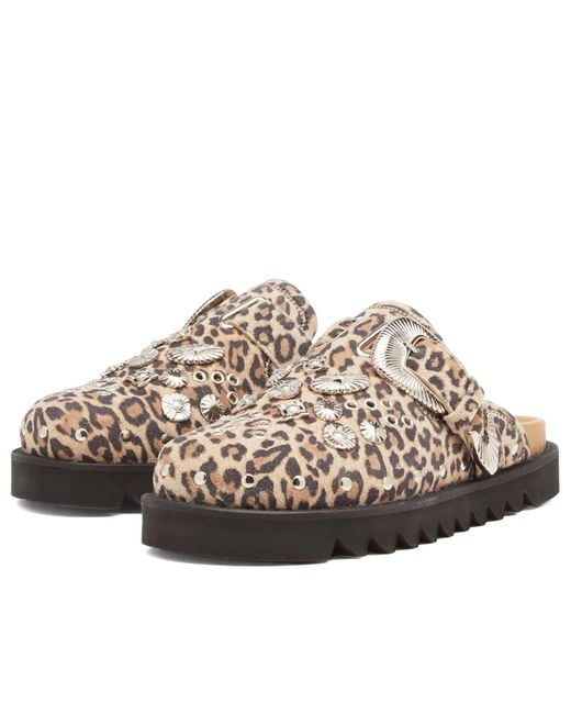 Toga Brown Toga Suede Mule