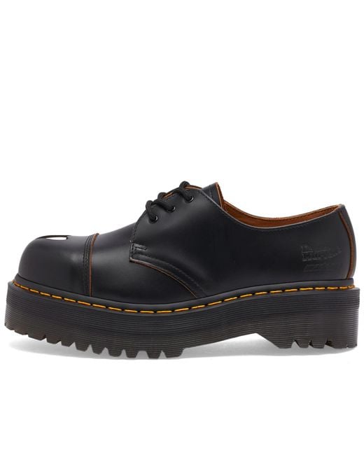 ローファー・オックスフォード DR.MARTENS Mademe Collaboration Dr Martens☆1461 GUSSET☆ガセット 3ホール☆兼用 (Dr.Martens