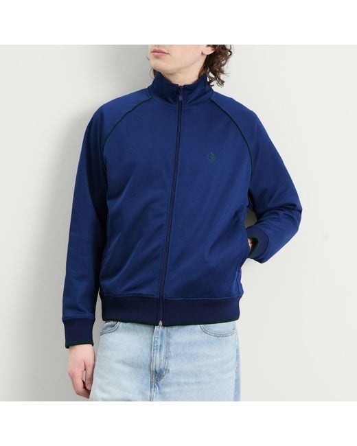 POLAR SKATE Blue Raphael Track Jacket for men