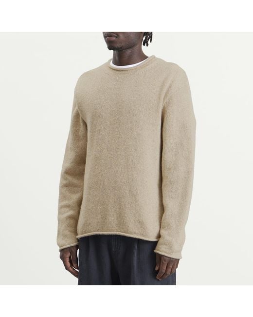 Folk Brown Slouch Crew for men