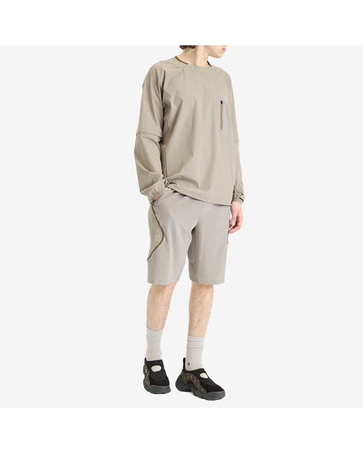 Oakley Gray Latitude Flight Shorts for men