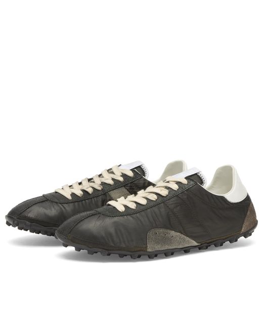 Maison Margiela Black Nylon Sprinter Sneaker for men