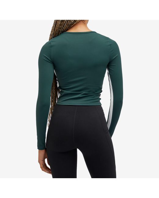 4th & Reckless Green Abby Active Long Sleeve Top