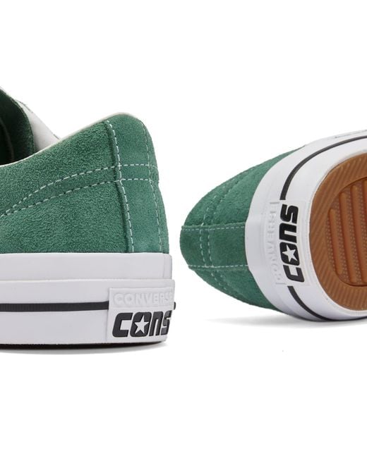 Converse Green Cons One Star Pro Sneakers