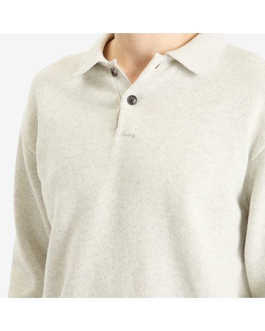 Adsum White Pady Sweater for men
