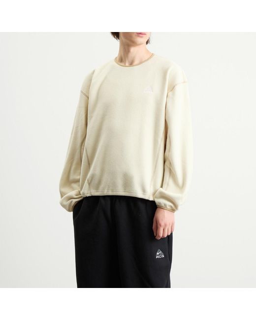 Nike Natural Acg Wolf Tree Crew Sweat for men