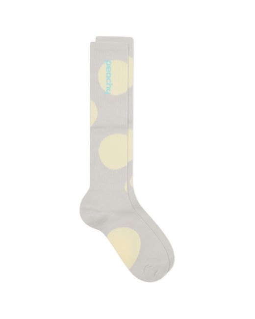 Peachy Den Multicolor Oversized Sports Sock Presented By End
