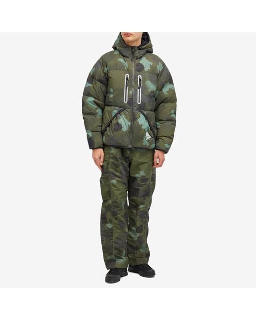Gramicci Green X And Wander Down Jacket for men