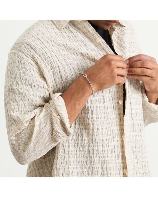 Tom Wood Metallic Lee Bracelet Thick