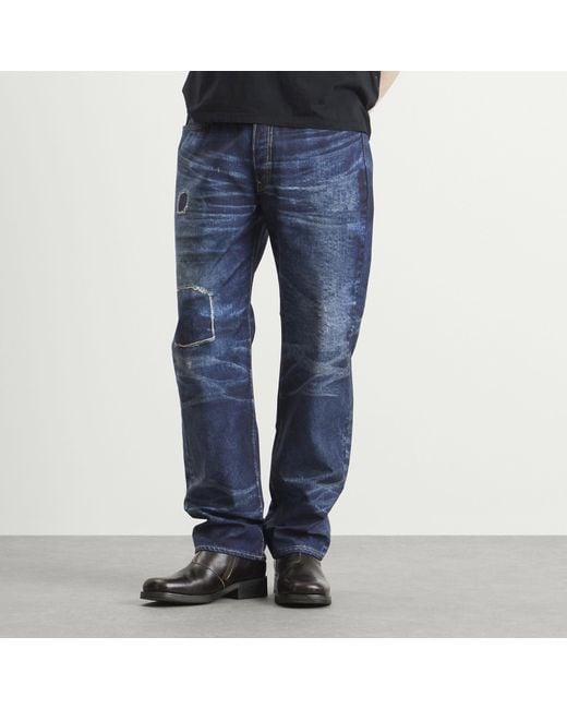 Junya Watanabe Blue New Manual Jeans for men