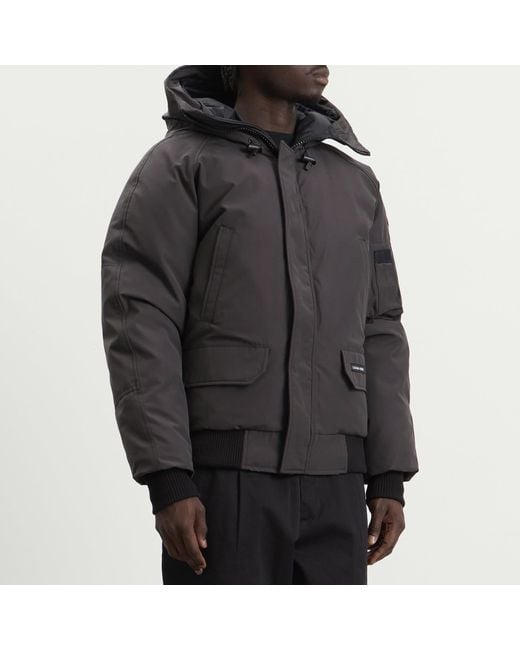 Canada Goose Black Chilliwack Bomber Jacket Classic Disc for men