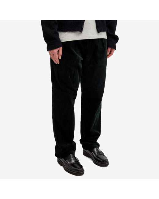 Oliver Spencer Black Morton Cord Trousers for men